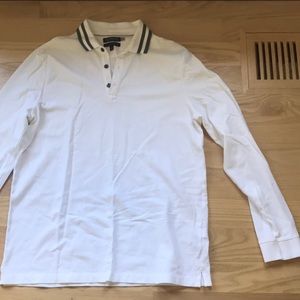 Banana Republic performance pique polo